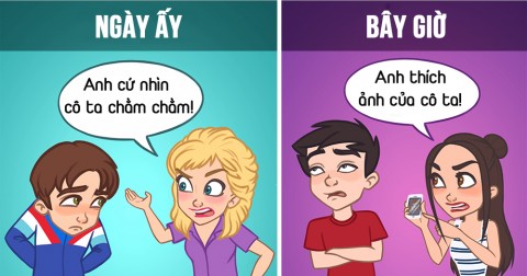 10 bức ảnh minh họa hài hước công nghệ đã thay đổi cuộc sống của bạn như thế nào