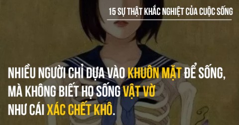 15 sự thật khắc nghiệt của cuộc sống