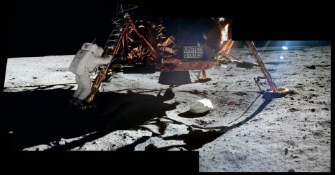 16 ảnh cực hiếm về chuyến thám hiểm Mặt trăng của tàu Apollo 11