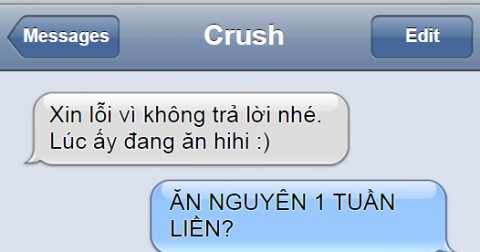 10+ tin nhắn hài hước - Chuyện đó có ai ngờ!