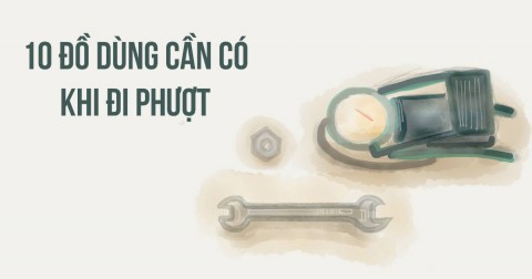 10 đồ dùng đi phượt bạn cần phải có
