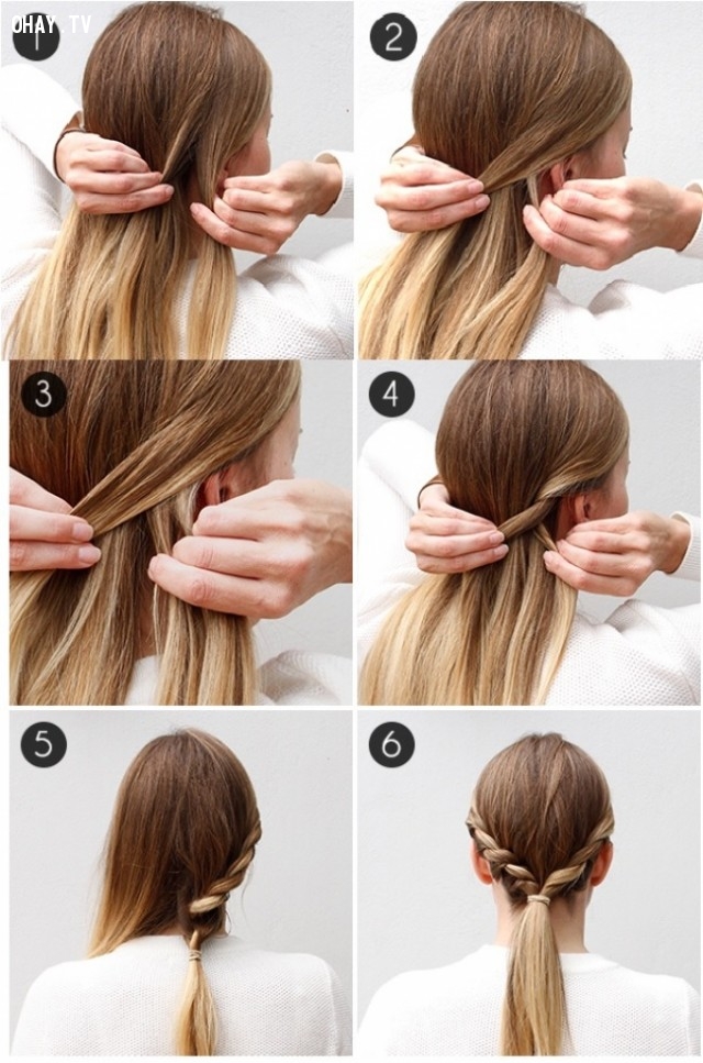 15 cách tạo kiểu tóc đẹp chỉ trong 5 phút