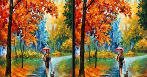 Thử tài tinh mắt: Chỉ có 20% người tìm được điểm khác nhau giữa 2 bức tranh này