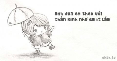 Rung động với những lời nói đáng yêu của nàng