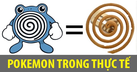 Chết cười với hình ảnh thực tế của Pokemon