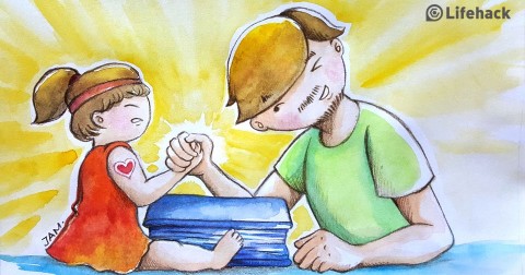 Vì con... Ba có thể làm tất cả