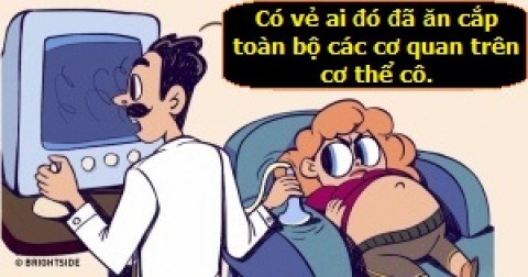 12 bức hình hài hước châm biếm một bộ phận bác sĩ hiện nay
