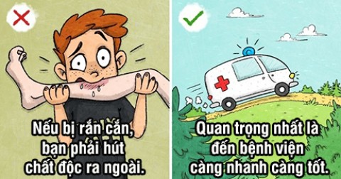 9 nhận thức sai lầm về kỹ năng sinh tồn có thể hại chết bạn