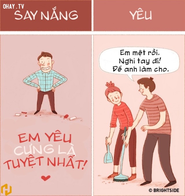 15 điểm khác biệt giữa yêu và “say nắng” - Nguyễn Minh Ngọc Hà