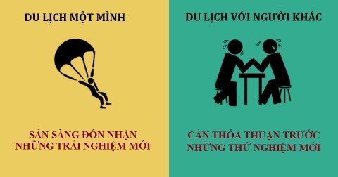 Du lịch một mình hơn Du lịch cùng người khác ở điểm nào?