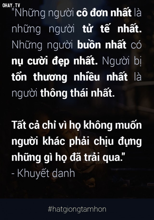 60 thông điệp khiến bạn phải giật mình thức tỉnh