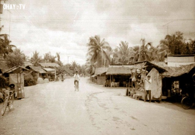 Chợ Tú Điền 1990 Chợ Tú Điền 1990,Bến Tre xưa,Xứ dừa,hình xưa,ảnh cổ,ảnh lịch sử