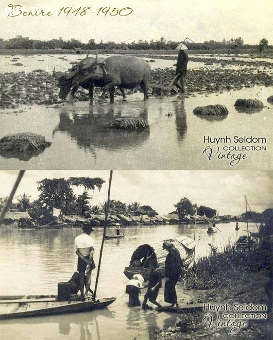 Một góc quê hương Bến Tre năm 1948-1950 Một góc quê hương Bến Tre năm 1948-1950,Bến Tre xưa,Xứ dừa,hình xưa,ảnh cổ,ảnh lịch sử