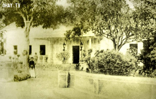 Dinh Tham biện của Pháp năm 1894 - tiền thân của Bảo tàng tỉnh hiện nay Dinh Tham biện của Pháp năm 1894 - tiền thân của Bảo tàng tỉnh hiện nay,Bến Tre xưa,Xứ dừa,hình xưa,ảnh cổ,ảnh lịch sử