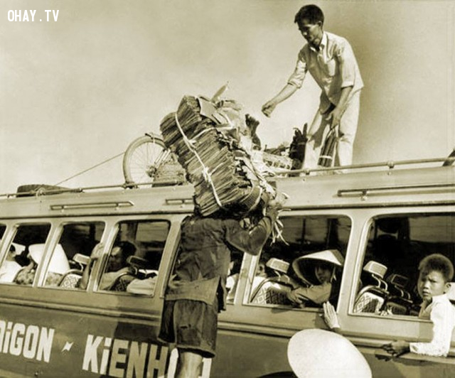 Tuyến xe đò Sài Gòn - Kiến Hòa 1969 Tuyến xe đò Sài Gòn - Kiến Hòa 1969,Bến Tre xưa,Xứ dừa,hình xưa,ảnh cổ,ảnh lịch sử