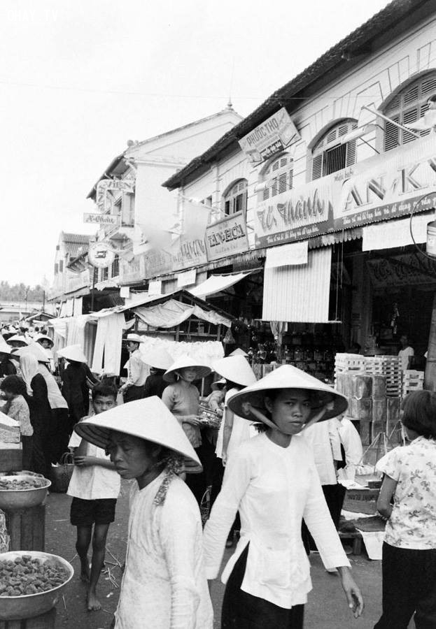 Chợ Bến Tre 1961 Chợ Bến Tre 1961,Bến Tre xưa,Xứ dừa,hình xưa,ảnh cổ,ảnh lịch sử