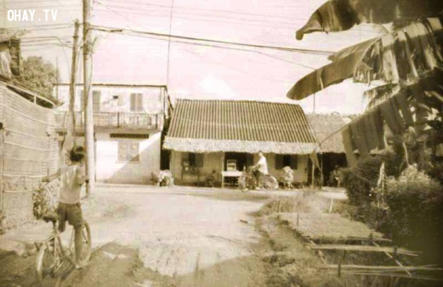 Ngã ba Rùa 1990 - khu làm nhang - chân cầu Bến Tre 2 hiện nay Ngã ba Rùa 1990 - khu làm nhang - chân cầu Bến Tre 2 hiện nay,Bến Tre xưa,Xứ dừa,hình xưa,ảnh cổ,ảnh lịch sử