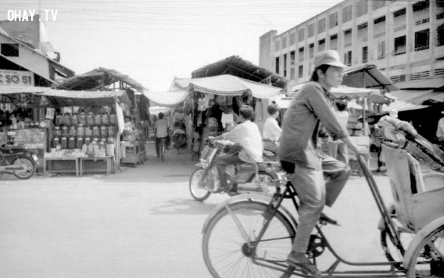 Ngã tư Biếu Ký - những năm 80 Ngã tư Biếu Ký - những năm 80,Bến Tre xưa,Xứ dừa,hình xưa,ảnh cổ,ảnh lịch sử