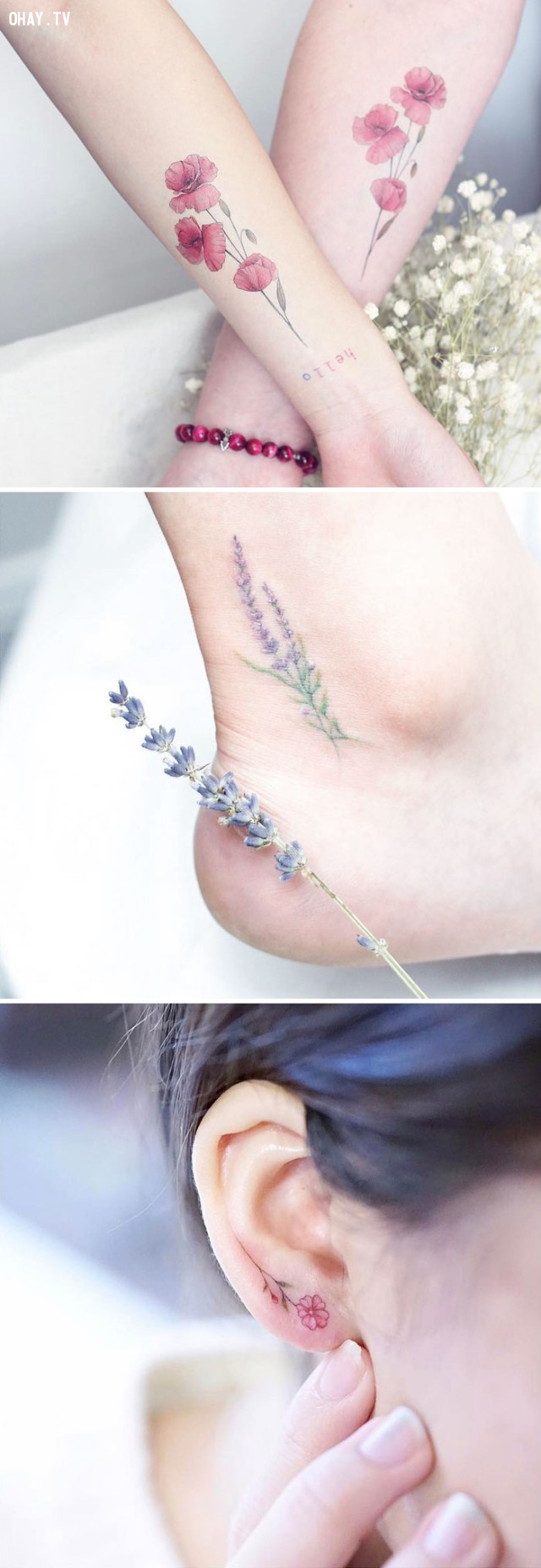 Tattoo Mini  Cành hoa dại  Facebook