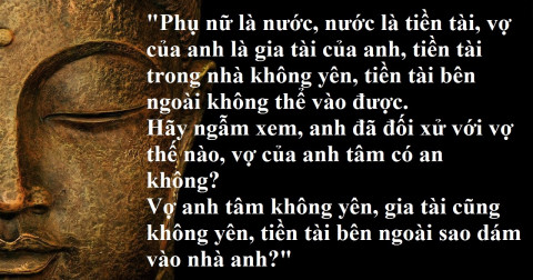 Đàn ông nếu muốn giàu thì nhất định phải yêu vợ!!!