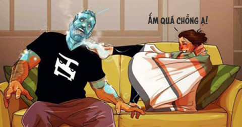 Bộ tranh: Những khoảnh khắc đáng yêu 'khi hai ta về một nhà'