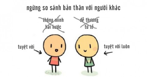 Đừng so sánh bản thân với người khác!
