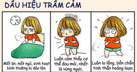 Một số dấu hiệu dễ thấy bạn đang mắc bệnh trầm cảm