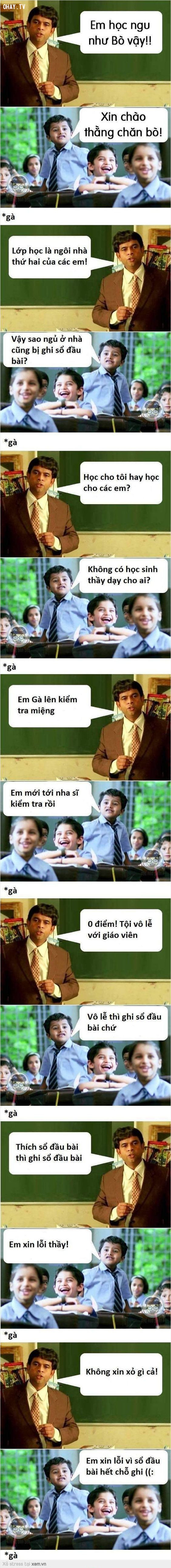 Cuối tuần cùng giải trí với em Gà