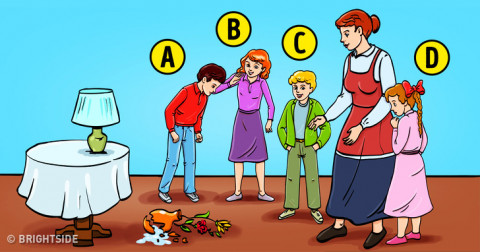 Trắc nghiệm tính cách: Ai đã làm vỡ chiếc bình?