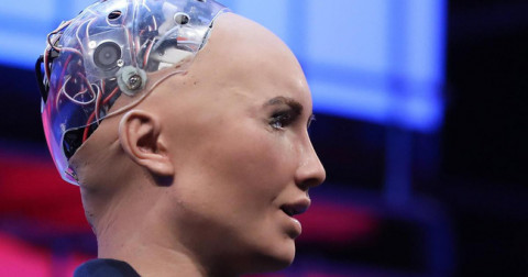 Vì sao những nữ robot khác có tóc, trong khi Sophia lại để đầu trọc?