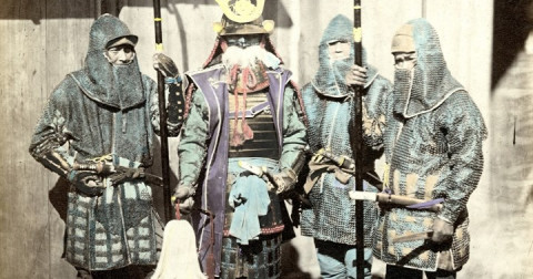 Bộ ảnh hiếm hoi về Samurai cuối cùng ở Nhật Bản.