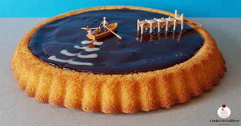 Sự kết hợp độc đáo giữa món tráng miệng và nghệ thuật Miniature