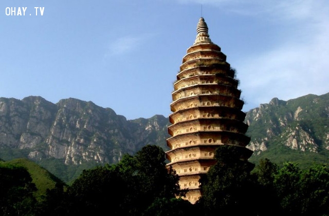Top ten tòa tháp cổ đại ở Trung Quốc