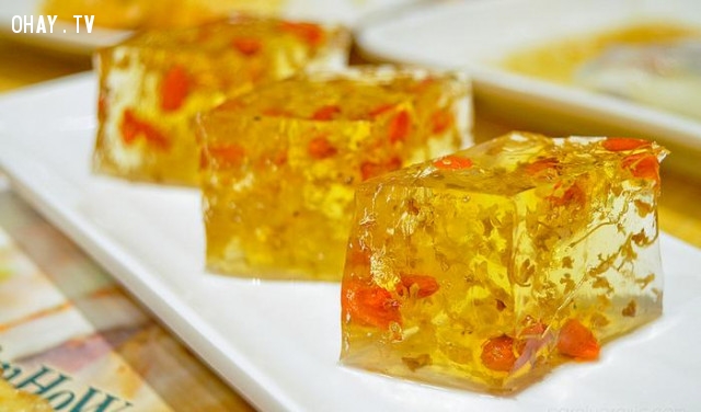 1. Bánh quế hoa (桂花糕) 1. Bánh quế hoa (桂花糕),bánh truyền thống,bánh truyền thống trung quốc,ẩm thực trung quốc